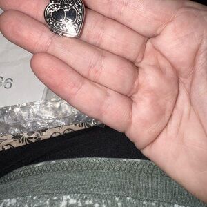 Silver Heart Locket Pendant